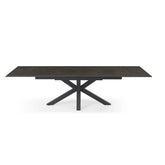 Kastonia Large Extending Dining Table and Swivel Chairs Set - Pendle Village Furniture